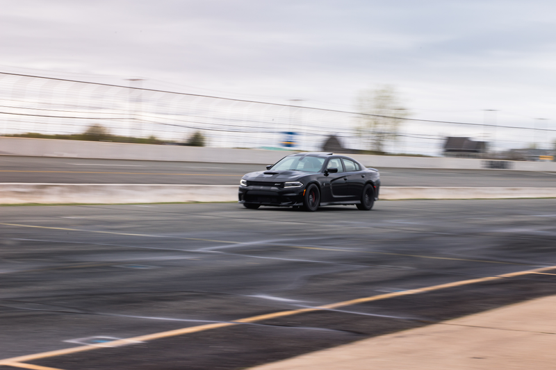 Illustration for article titled How I Survived A Dodge Charger Hellcat On A Wet Track